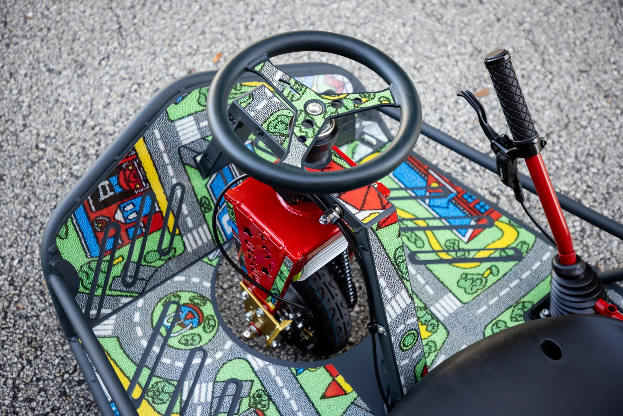 'Carpet Map' Stage 4 XL Taxi Garage Crazy Cart INVENTORY - Image 2