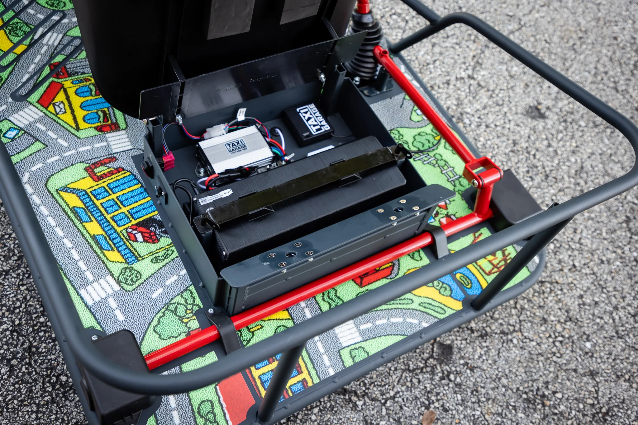 'Carpet Map' Stage 4 XL Taxi Garage Crazy Cart INVENTORY - Image 8