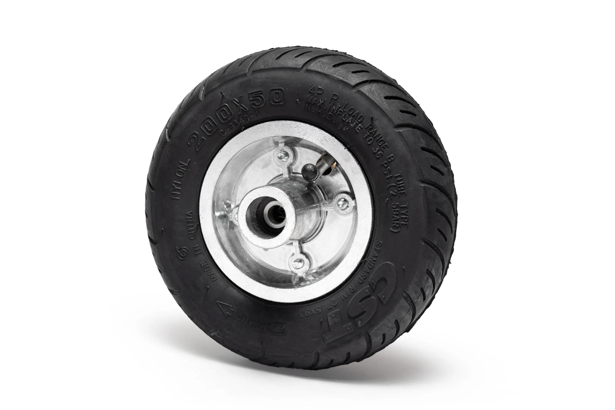 Crazy Cart Front Wheel with Tire - Image 4
