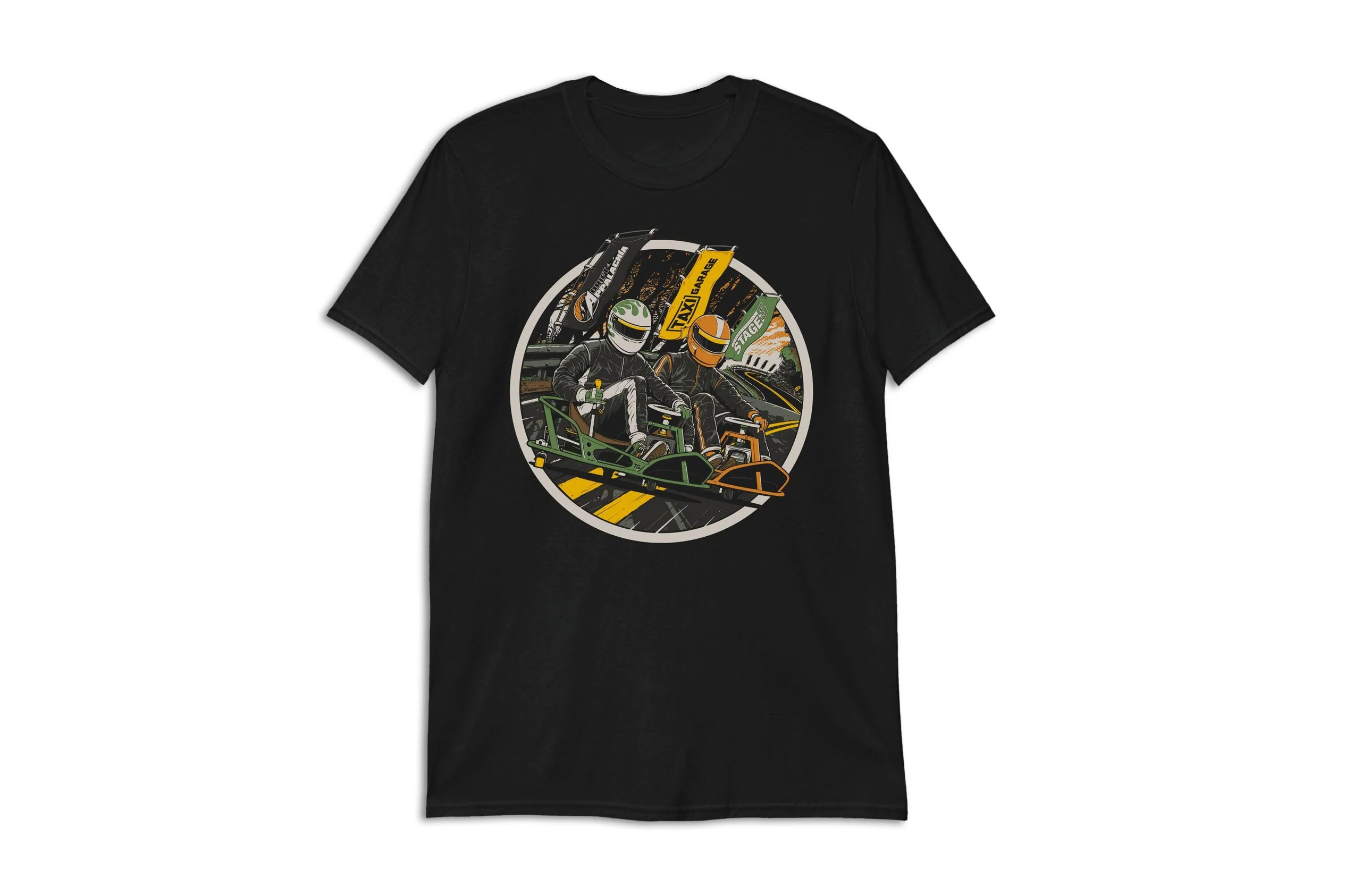 Drift Appalachia x Taxi Garage Collab Shirt - Image 2
