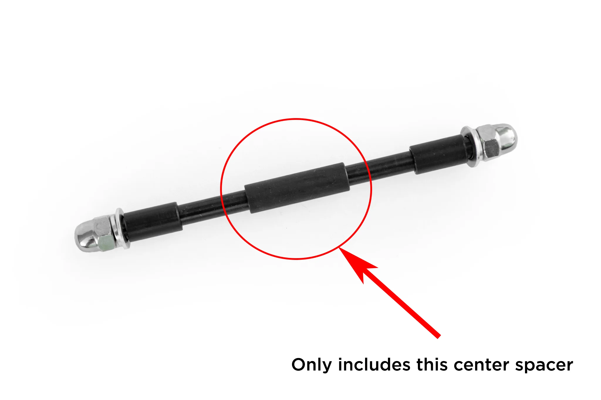 Front Wheel Center Spacer for Crazy Cart - Image 2