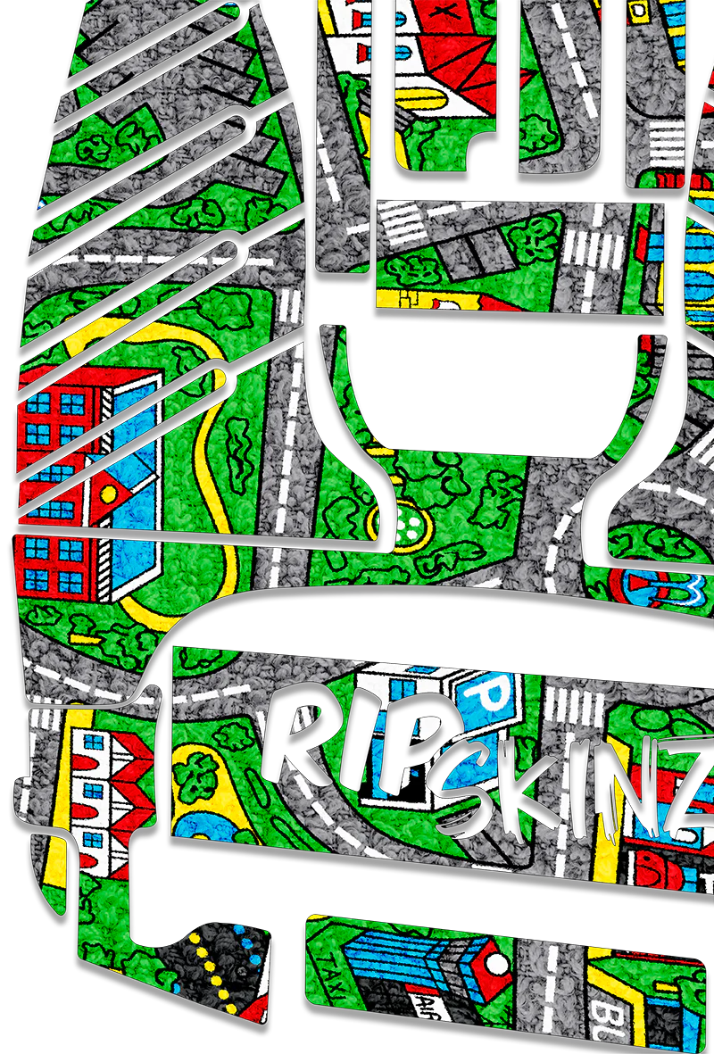 RipSkinz 'City Play Mat ' Standard Crazy Cart Livery Kit - Image 4