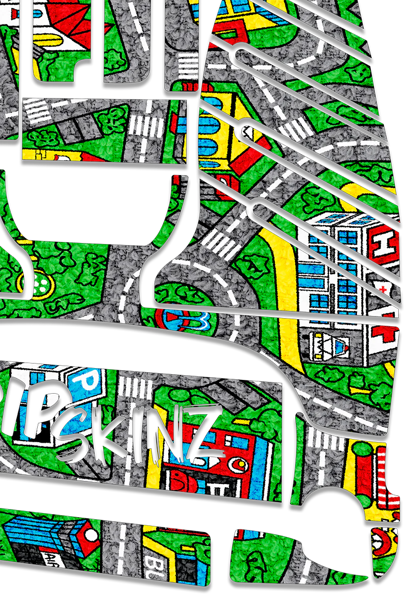 RipSkinz 'City Play Mat ' Standard Crazy Cart Livery Kit - Image 5