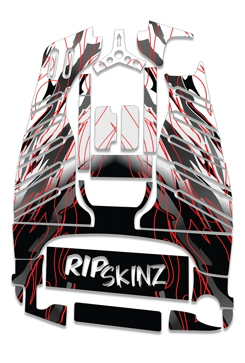 RipSkinz 'Faded Flame' Standard Crazy Cart Livery Kit