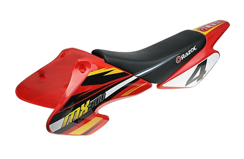 MX500 Seat w/Body Fairing Complete - Red