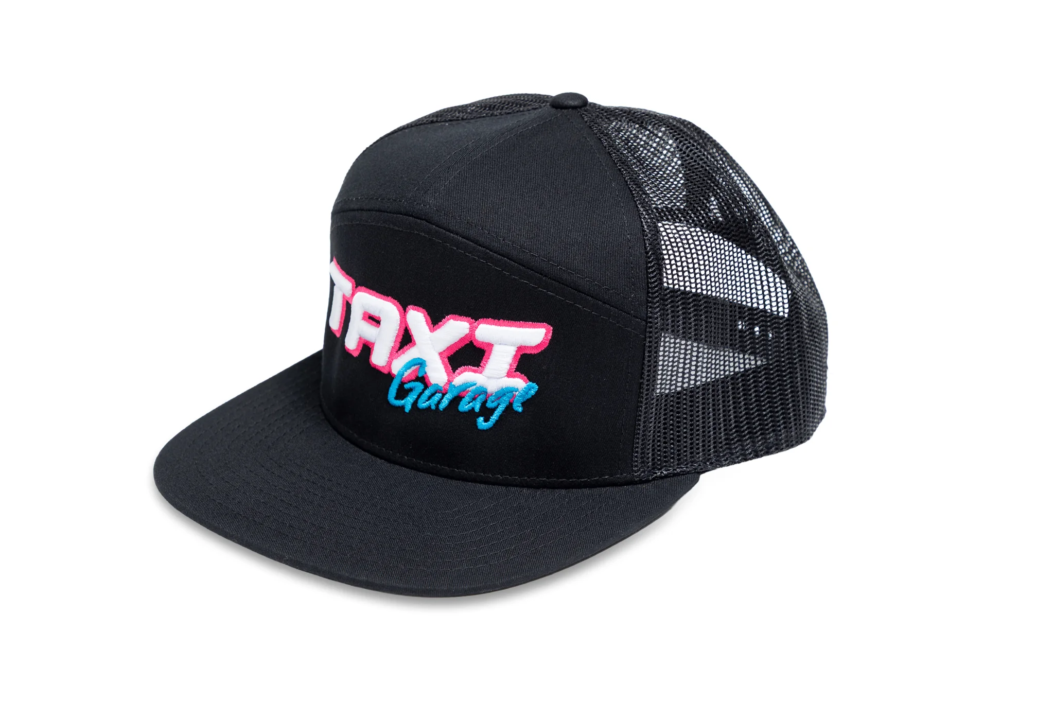 NEW! TAXI GARAGE 5 Panel Mesh Hat - Image 4