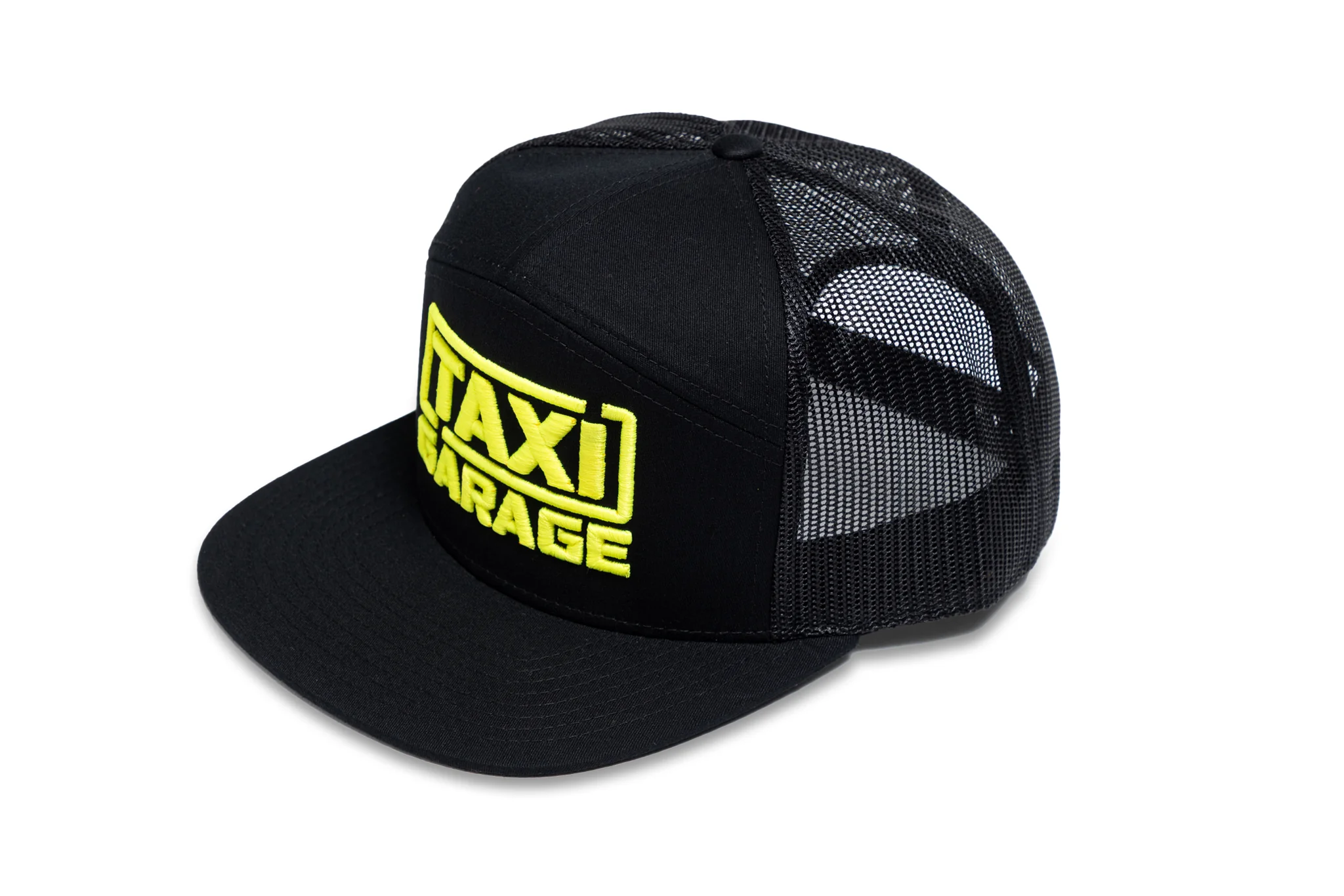 NEW! TAXI GARAGE 5 Panel Mesh Hat - Image 5