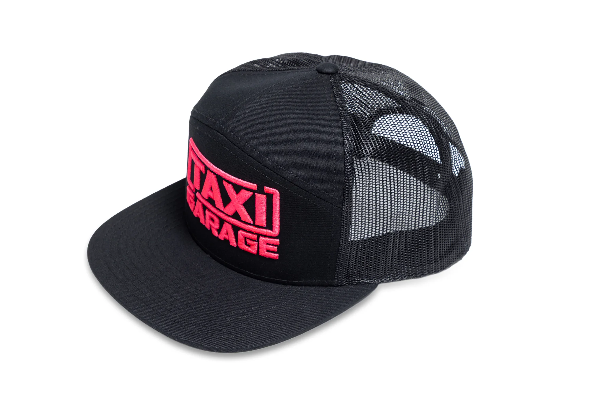 NEW! TAXI GARAGE 5 Panel Mesh Hat - Image 9