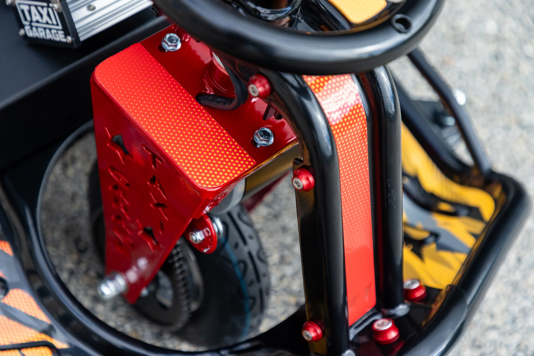 "Red Racer" Stage 4 Taxi Garage Crazy Cart INVENTORY - Image 7