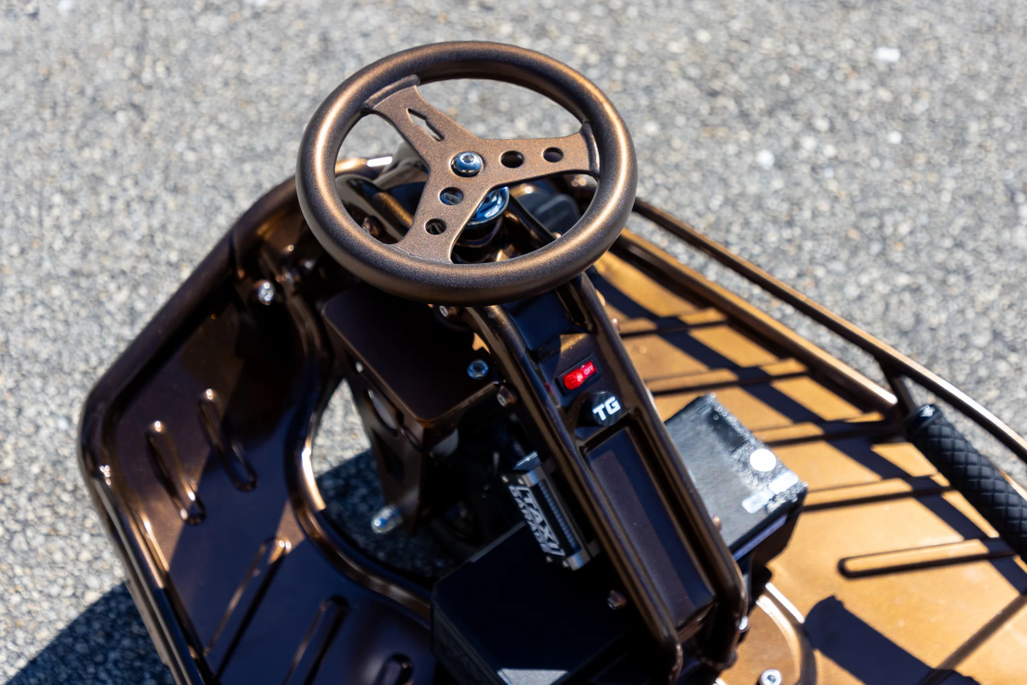 Stage 3 Taxi Garage Crazy Cart Retroreflective Copper INVENTORY - Image 2