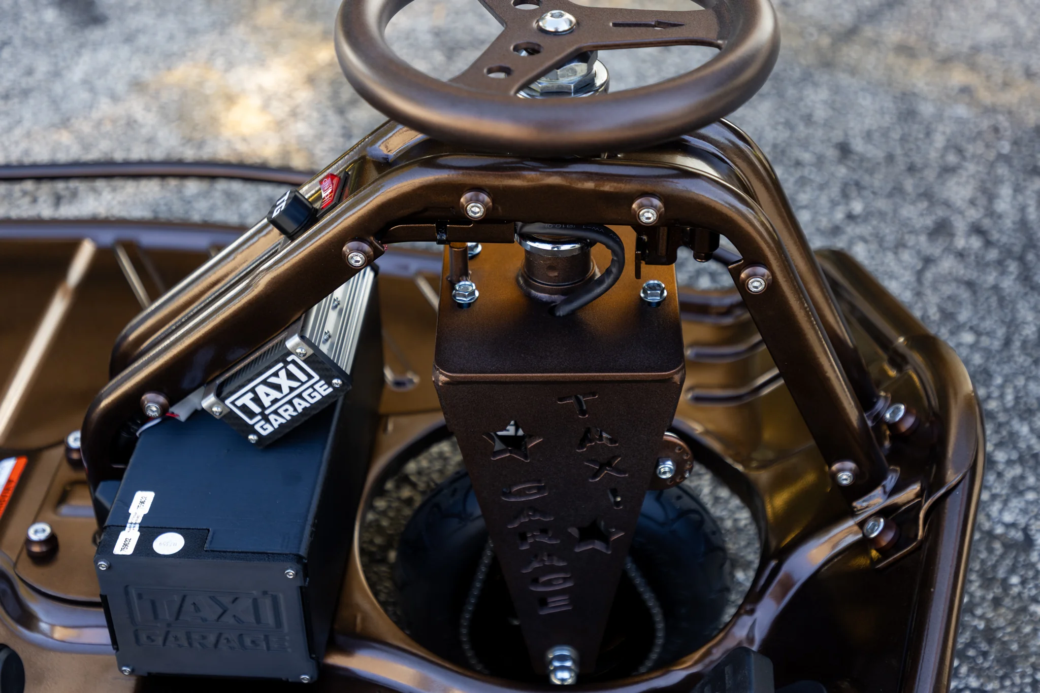 Stage 3 Taxi Garage Crazy Cart Retroreflective Copper INVENTORY - Image 4