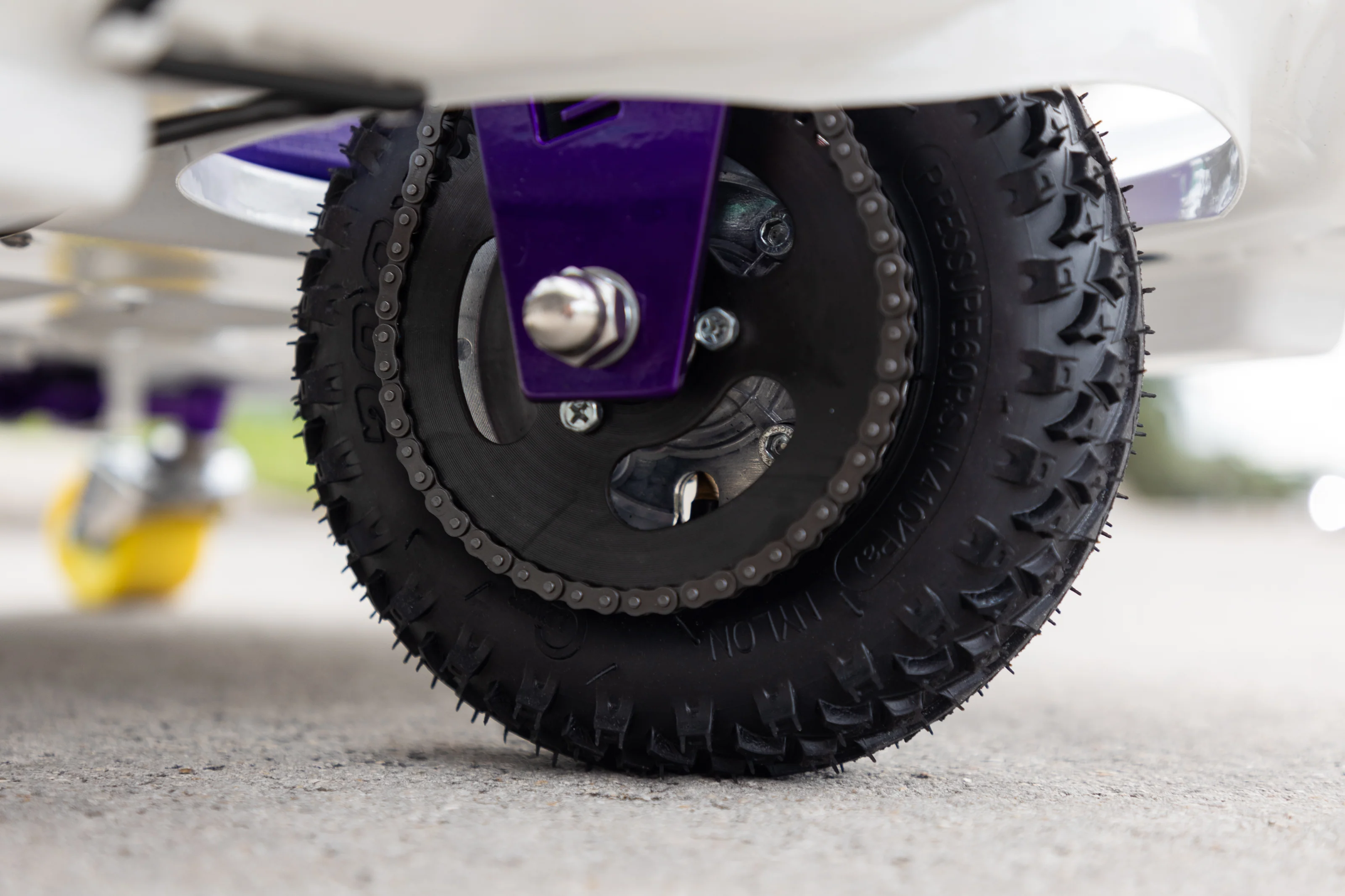 Stage 3 Taxi Garage Crazy Cart White/Purple INVENTORY - Image 6