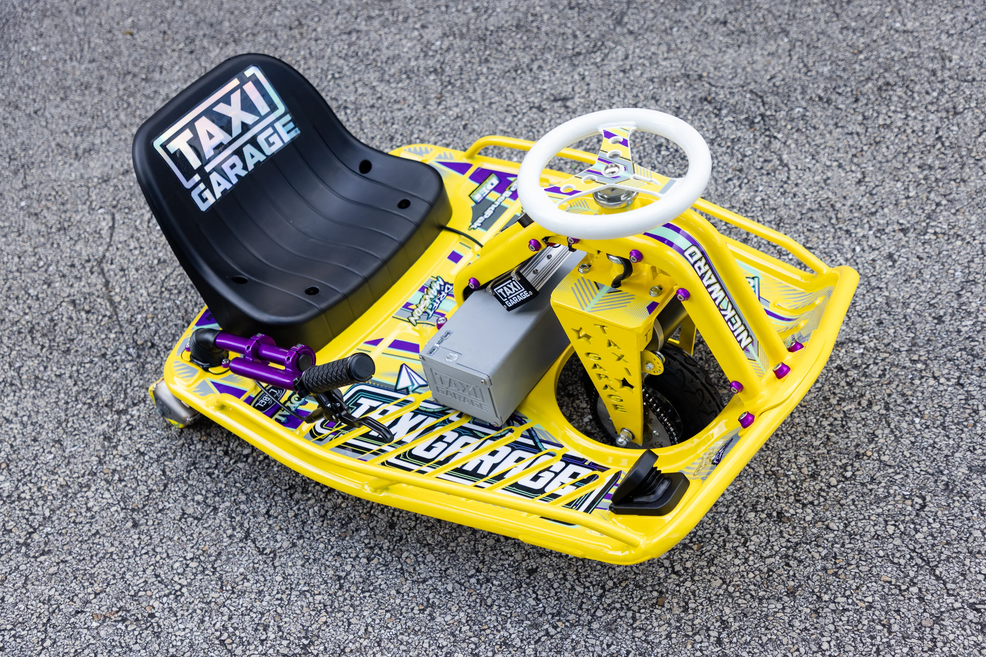 Stage 4.5 "Nick's Signature Model" Taxi Garage Crazy Cart INVENTORY - Image 4