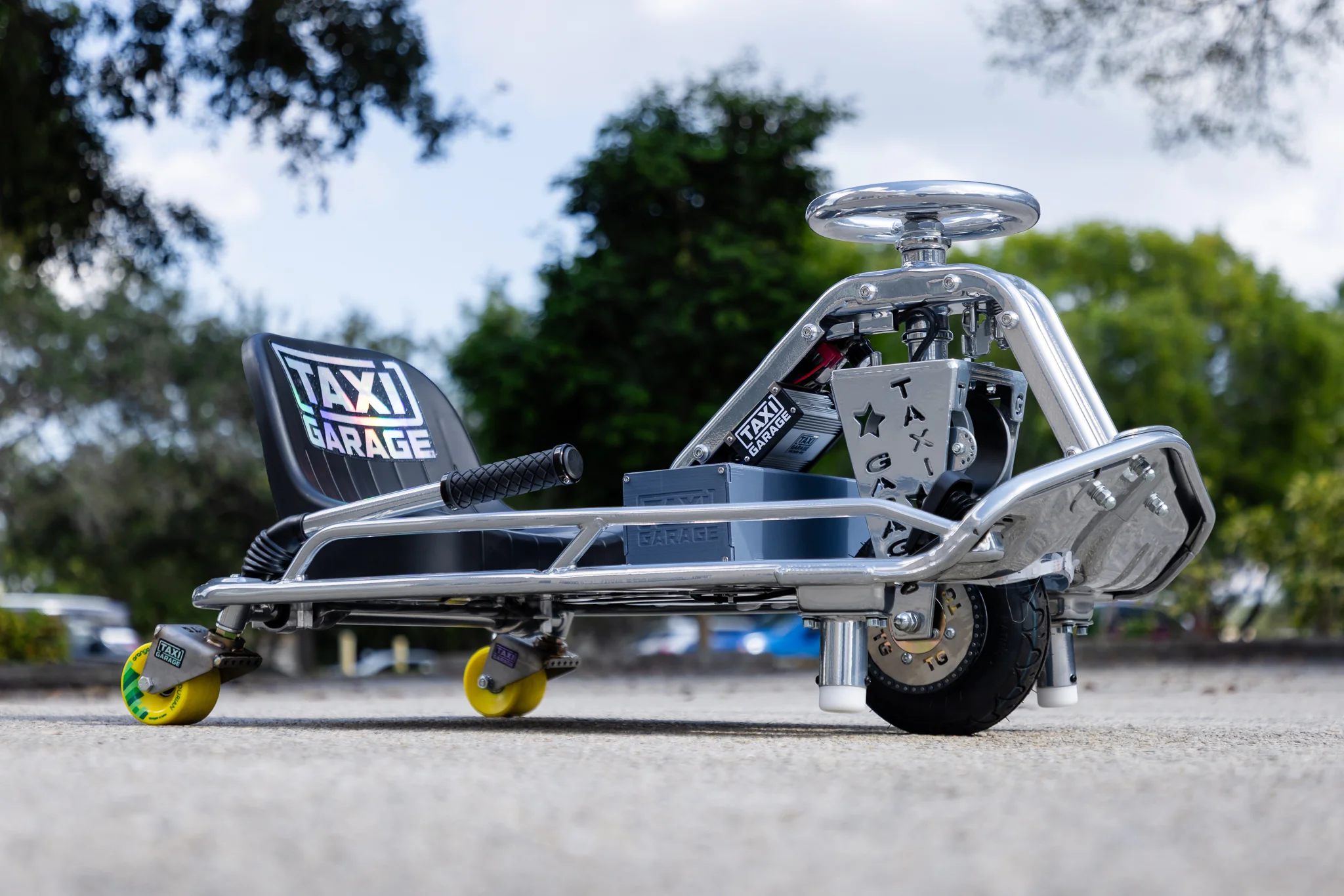 Stage 4.5 'Super Chrome' Taxi Garage Crazy Cart INVENTORY - Image 5
