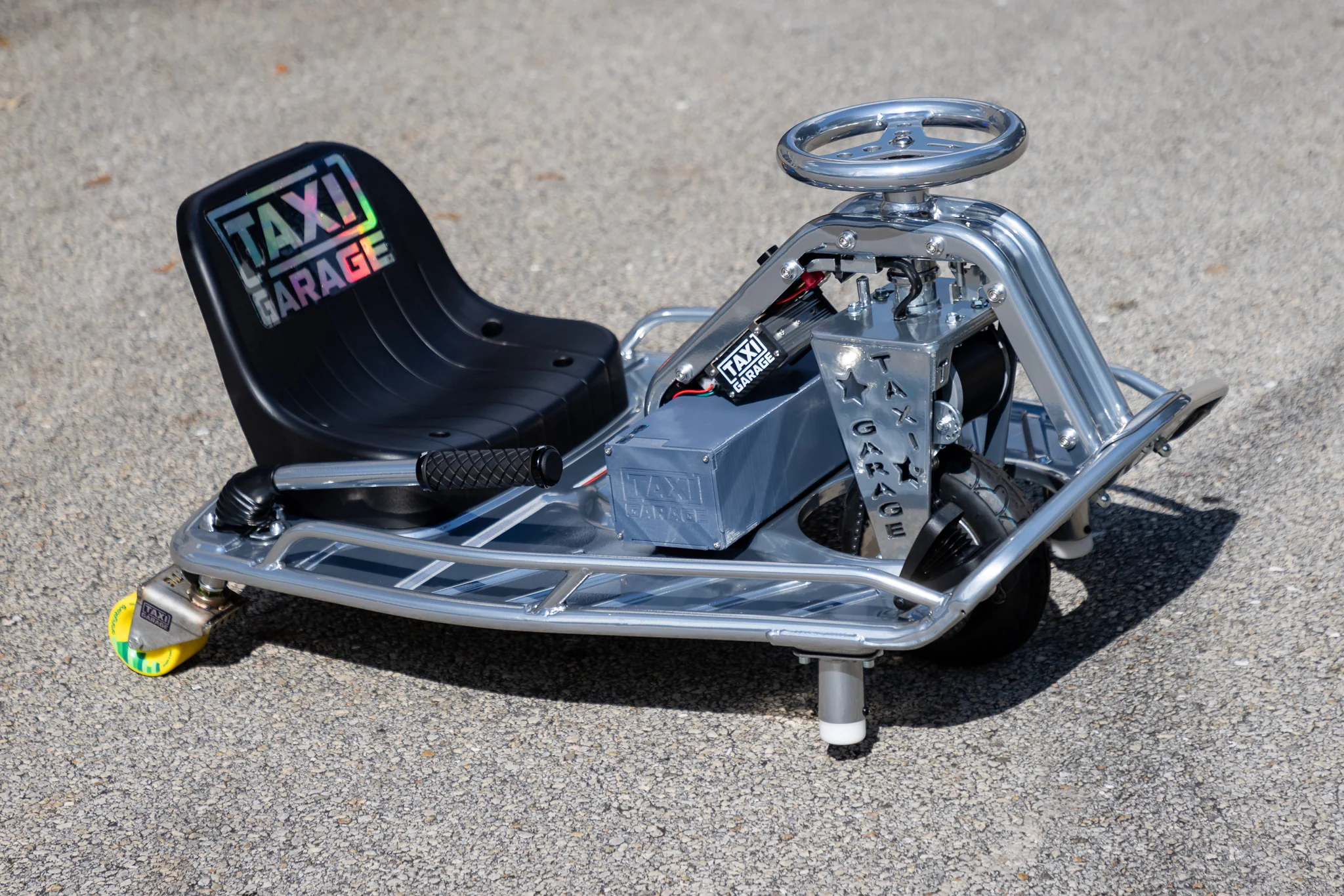 Stage 4.5 'Super Chrome' Taxi Garage Crazy Cart INVENTORY - Image 6