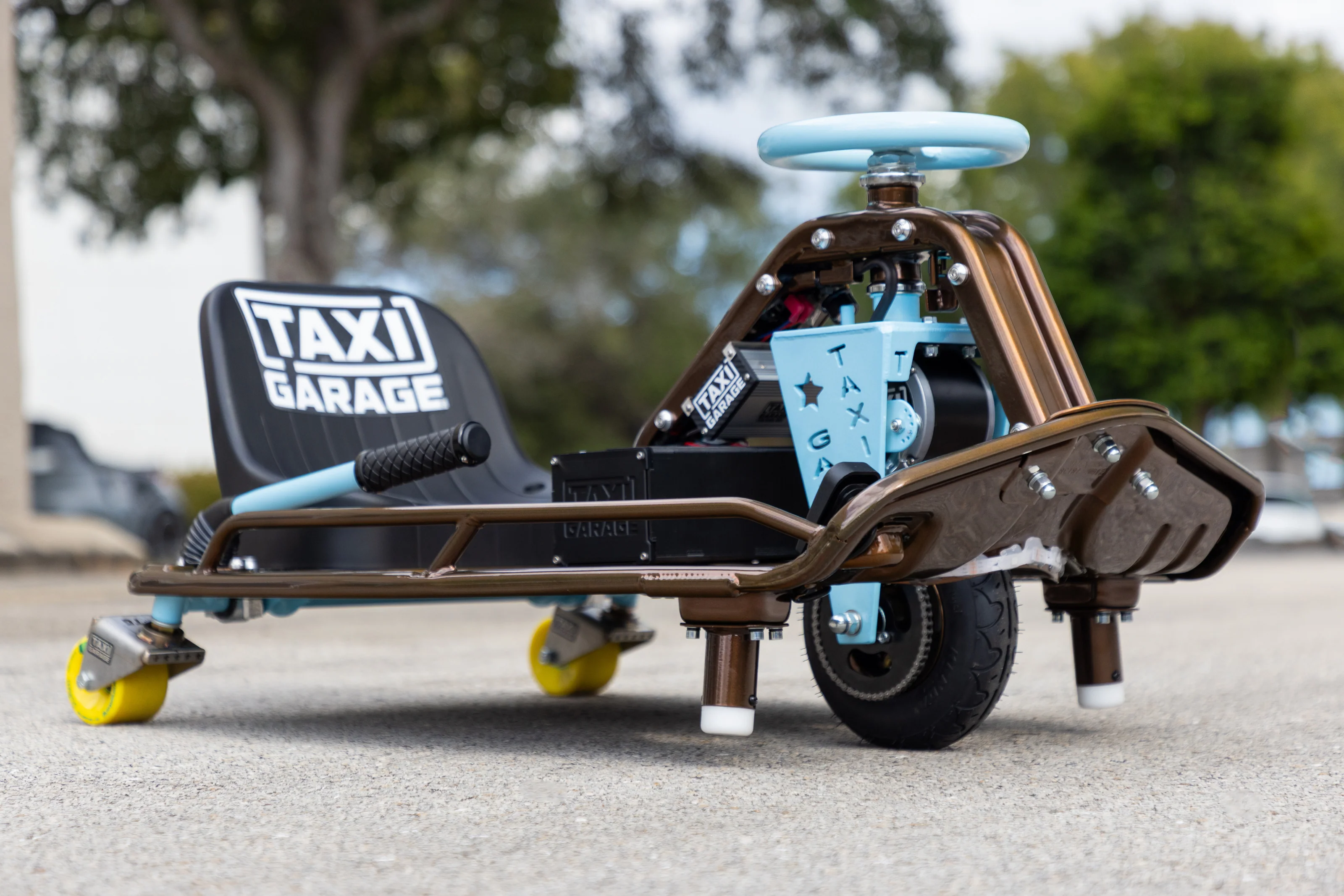 Stage 4 Copper Taxi Garage Crazy Cart INVENTORY