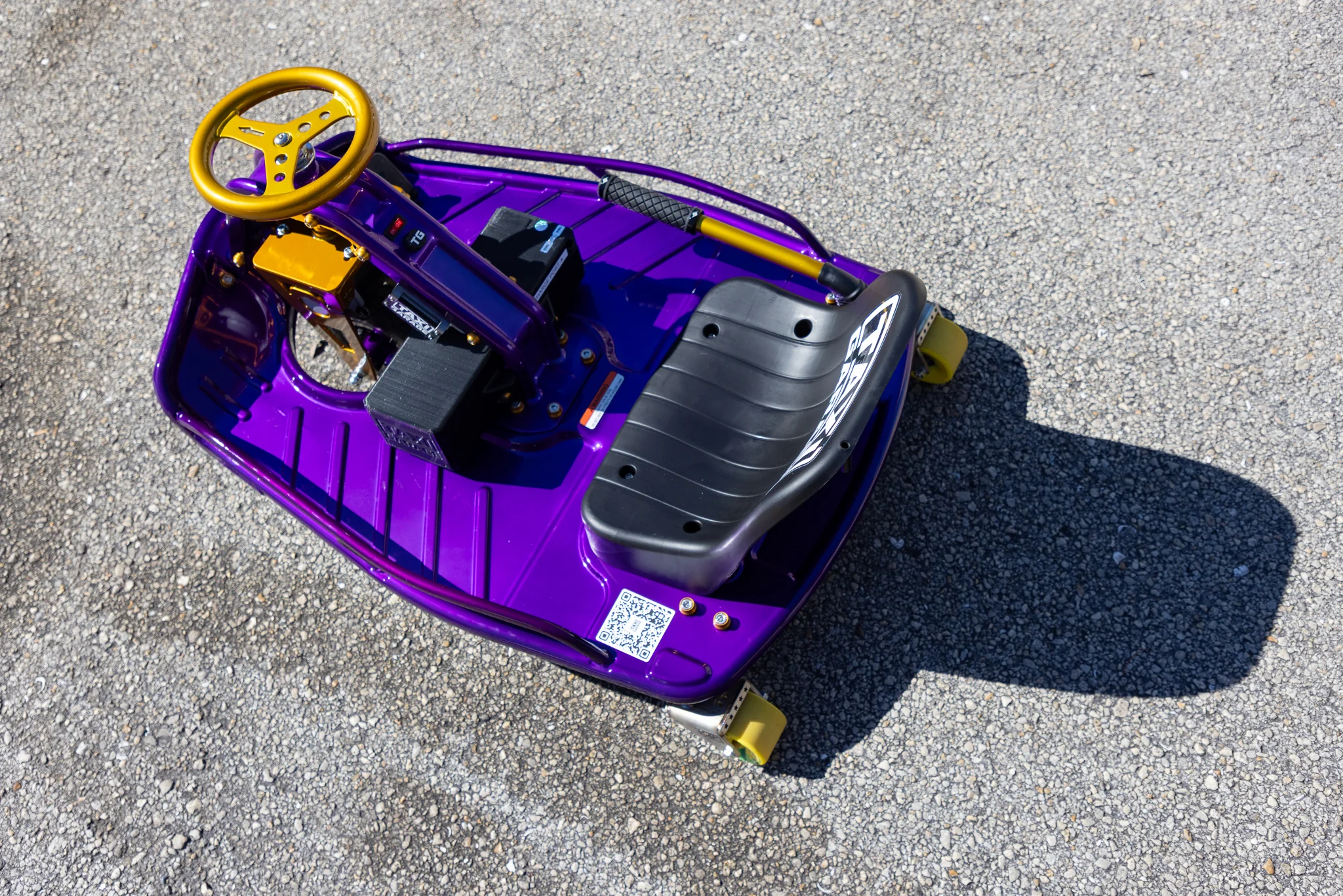 Stage 4 "Purple and Gold" Taxi Garage Crazy Cart INVENTORY - Image 3