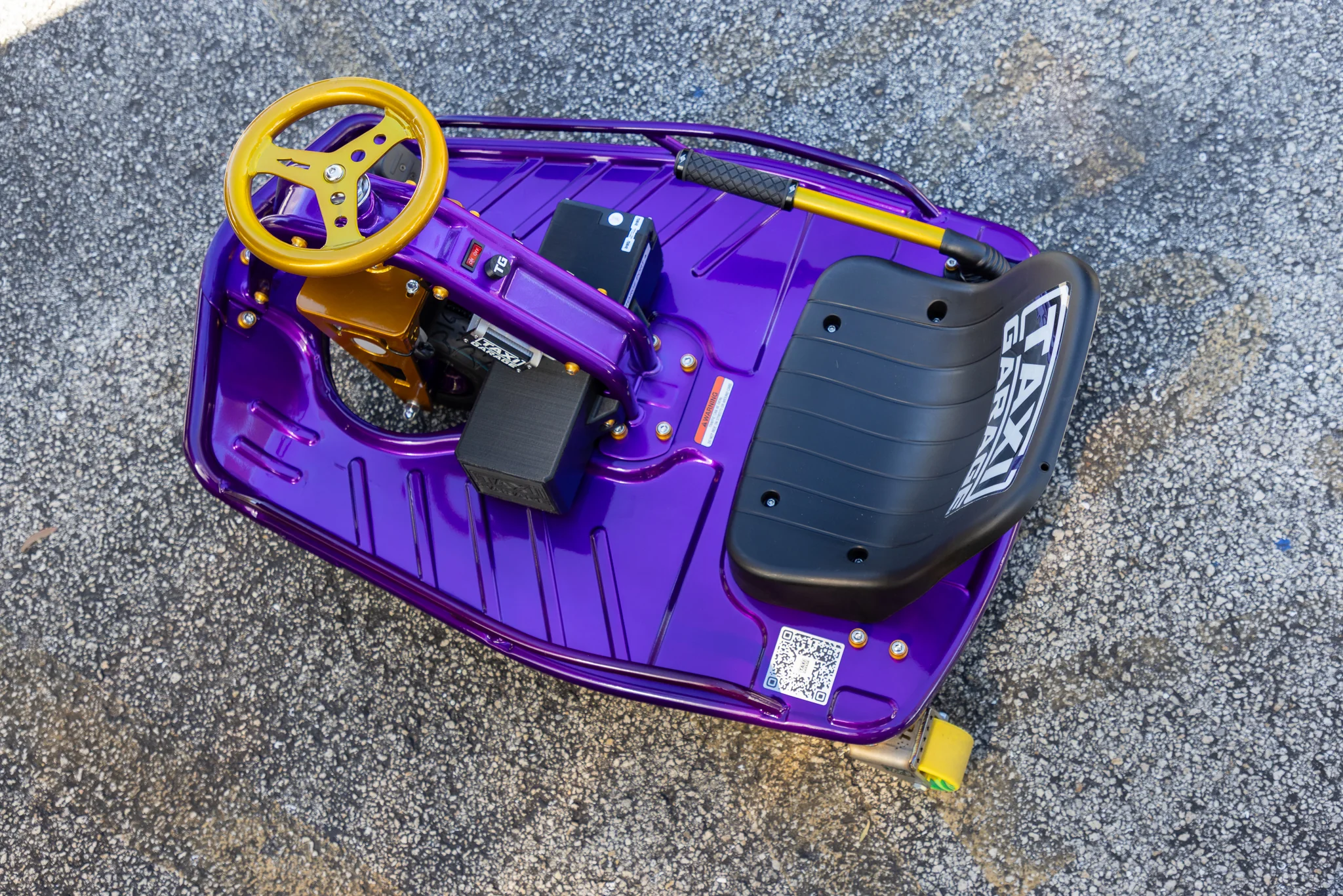 Stage 4 "Purple and Gold" Taxi Garage Crazy Cart INVENTORY - Image 6