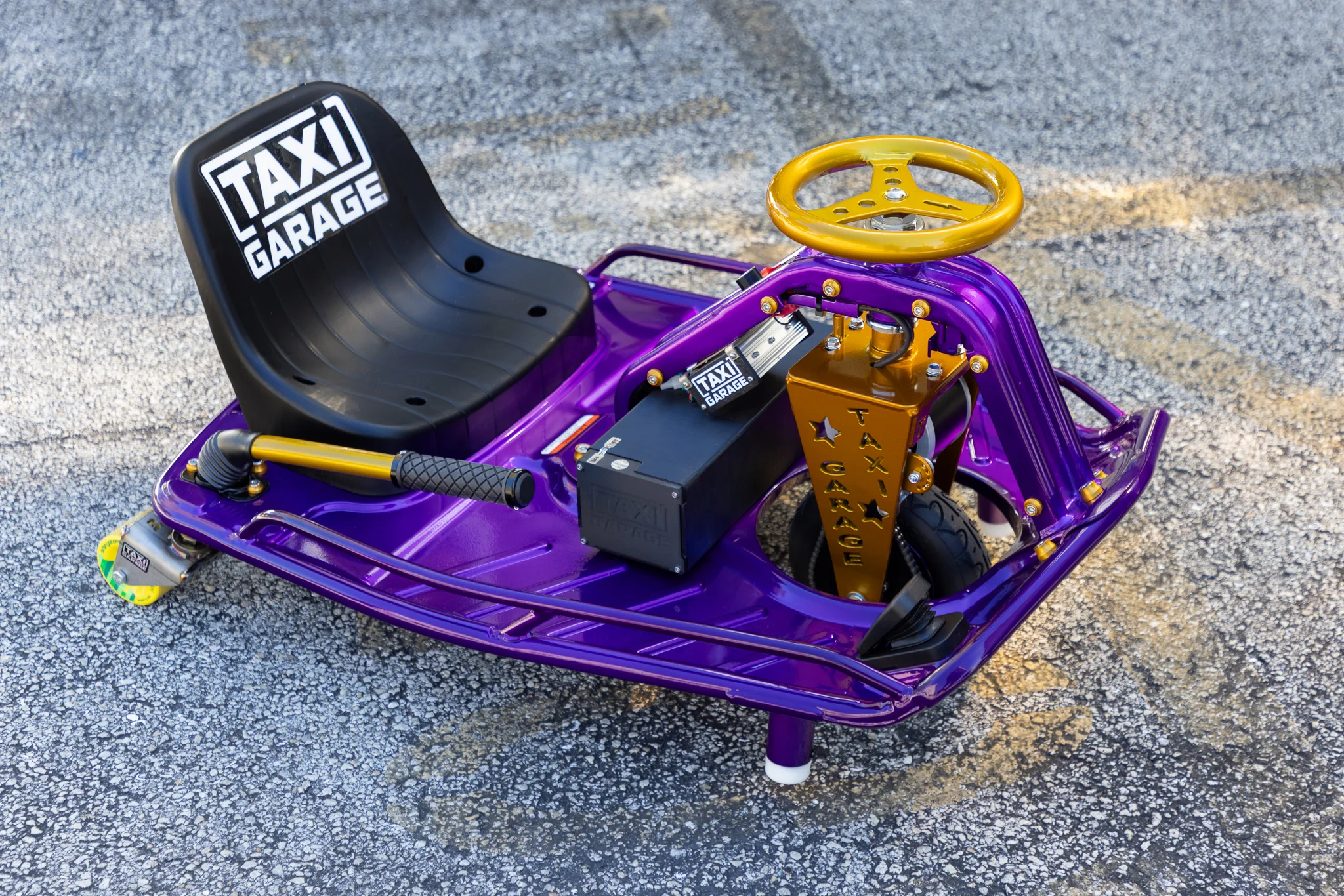 Stage 4 "Purple and Gold" Taxi Garage Crazy Cart INVENTORY - Image 7