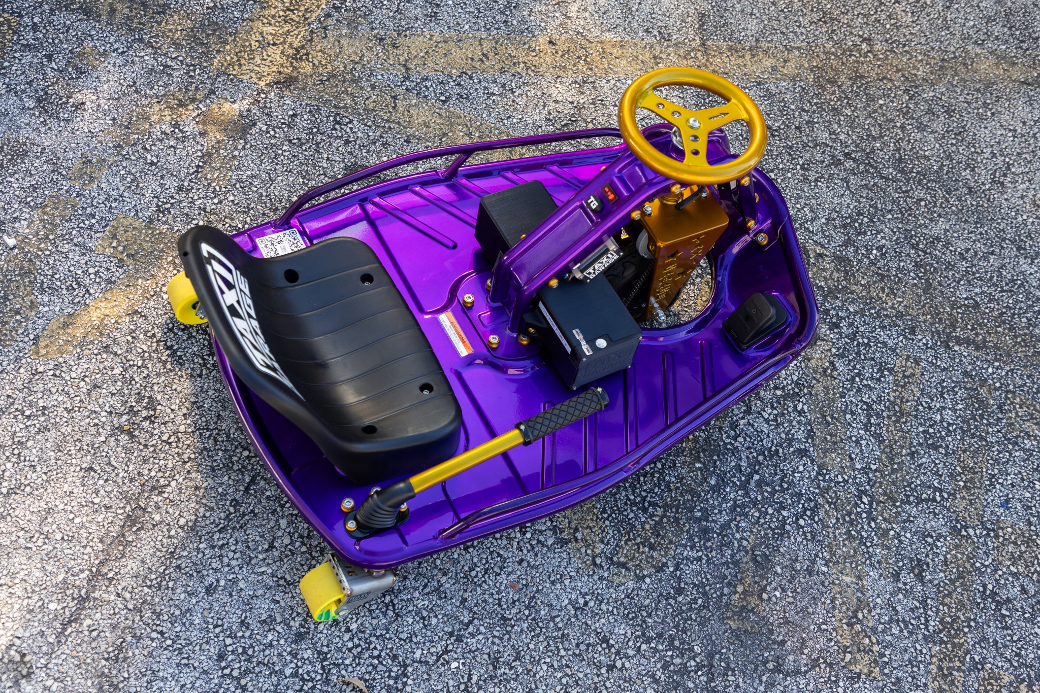 Stage 4 "Purple and Gold" Taxi Garage Crazy Cart INVENTORY - Image 9