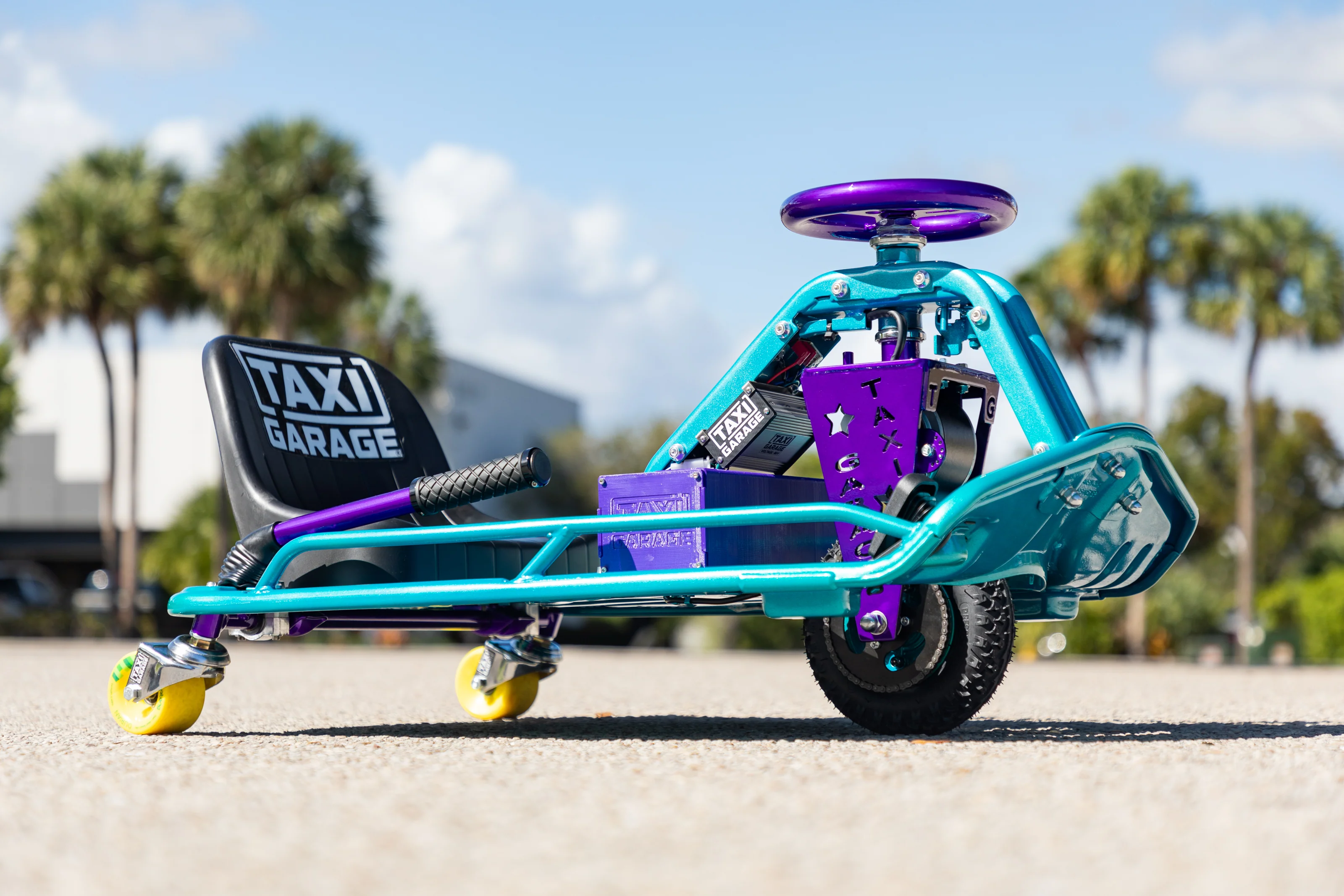 Stage 4 Tropical Fusion Taxi Garage Crazy Cart INVENTORY