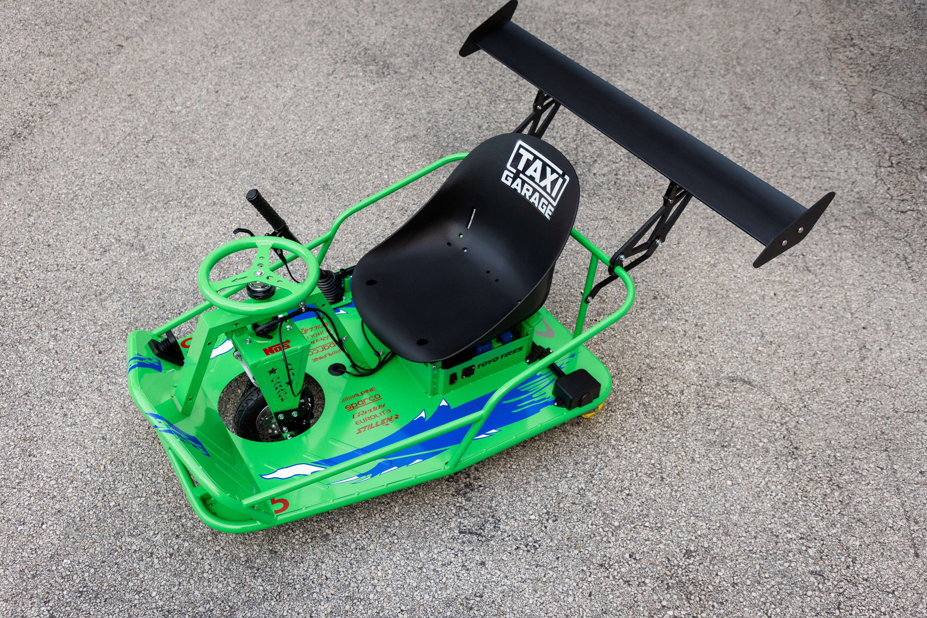 Stage 4 XL "Big Wing Eclipse" Taxi Garage Crazy Cart INVENTORY - Image 5