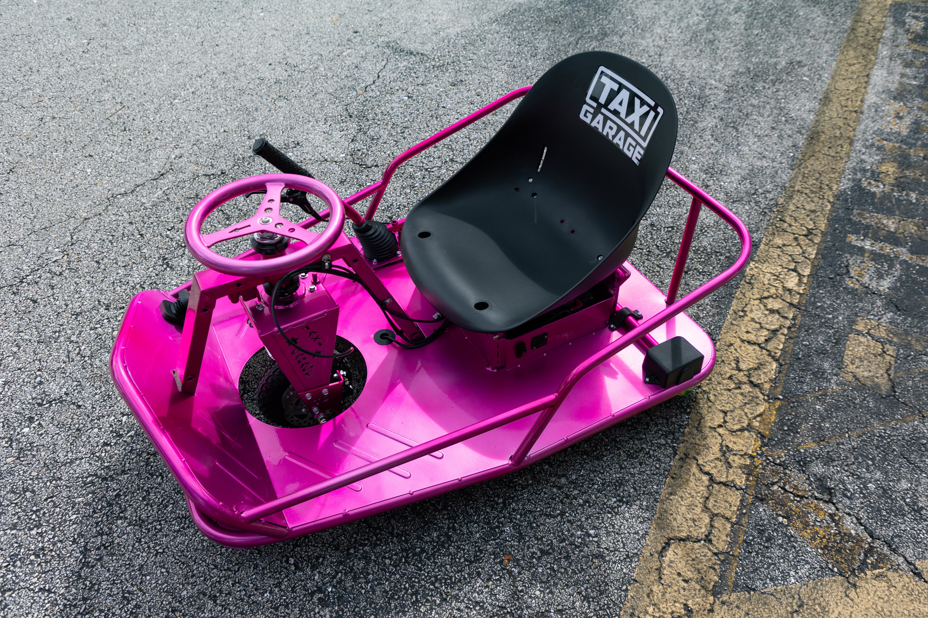 Stage 4 XL w/Brakes Illusion Pink Taxi Garage Crazy Cart INVENTORY - Image 10
