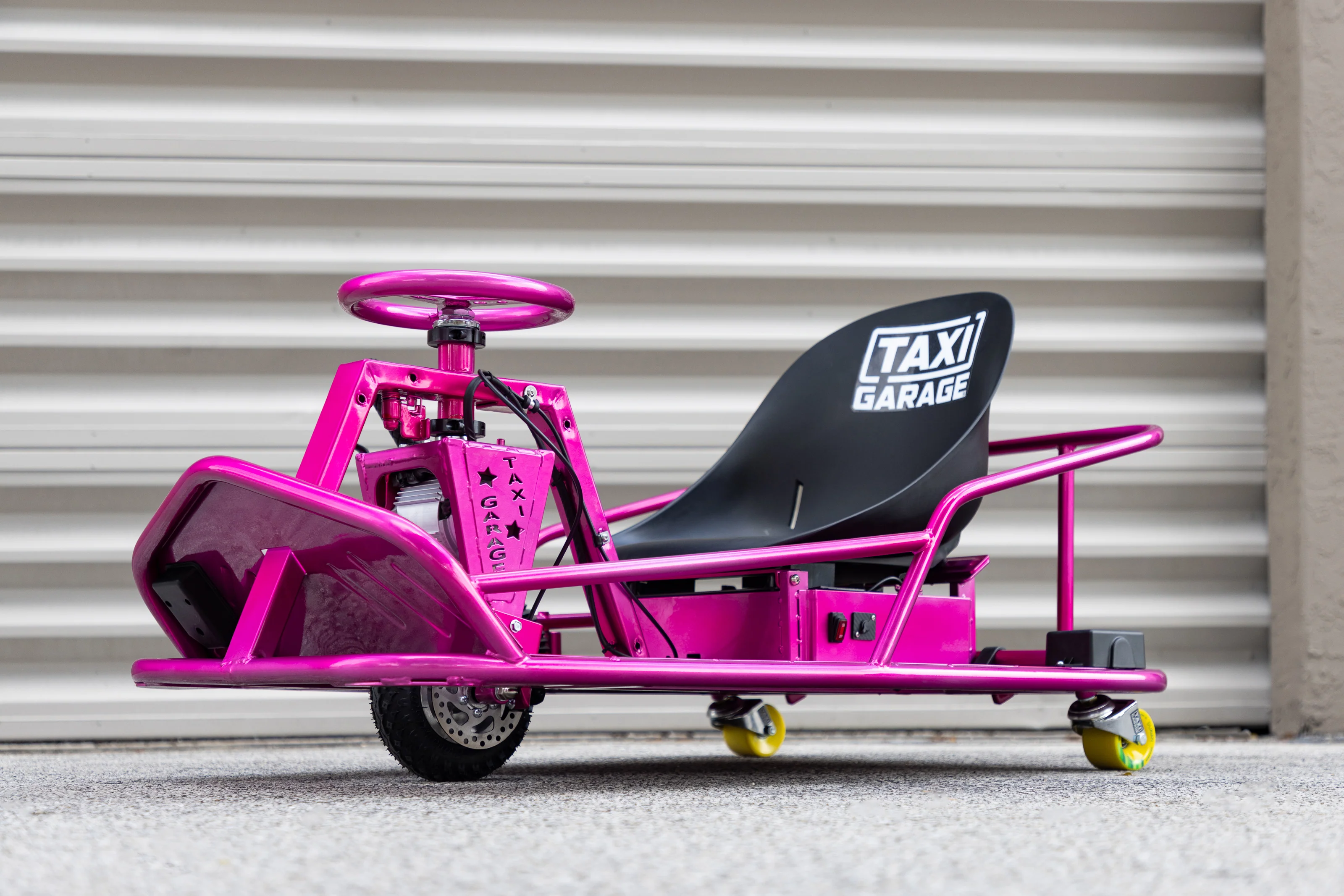 Stage 4 XL w/Brakes Illusion Pink Taxi Garage Crazy Cart INVENTORY - Image 5