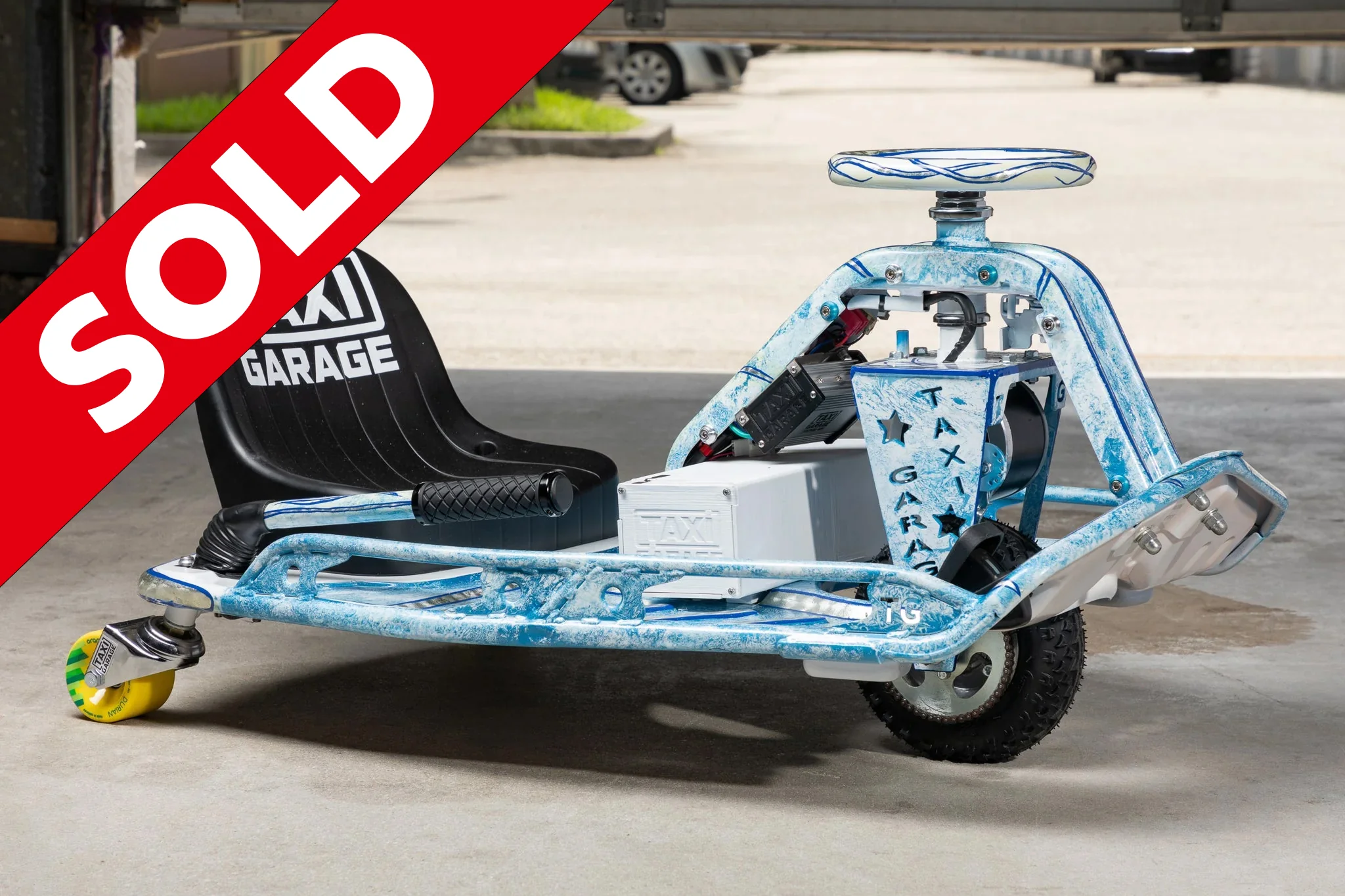 Stage 5 Taxi Garage Crazy Cart