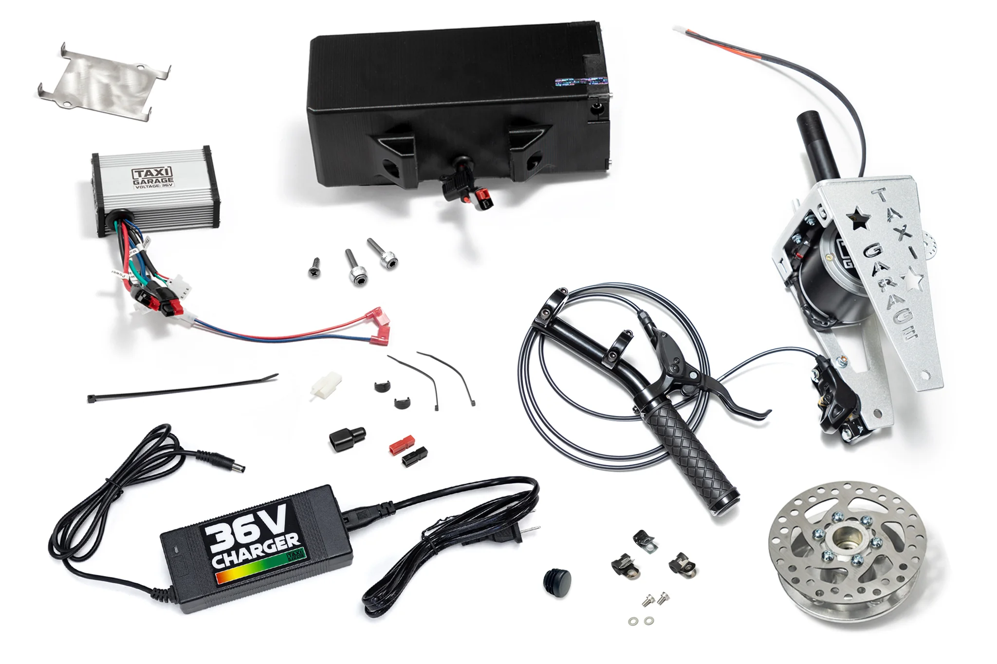 TAXI GARAGE 500W 36V Motor Upgrade - Standard Size Crazy Cart - Image 13