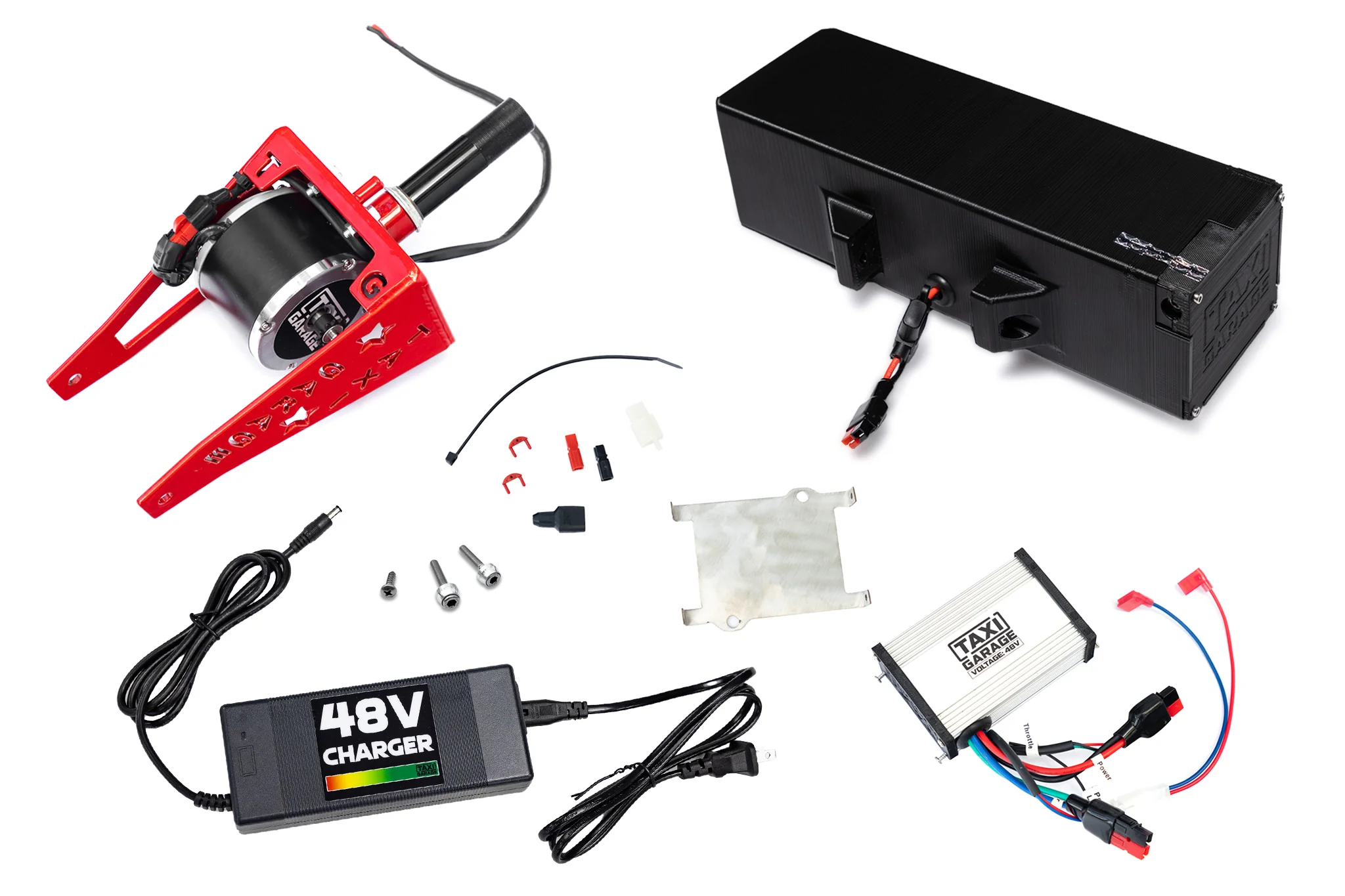 TAXI GARAGE 900W 48v Motor Upgrade - Standard Crazy Cart