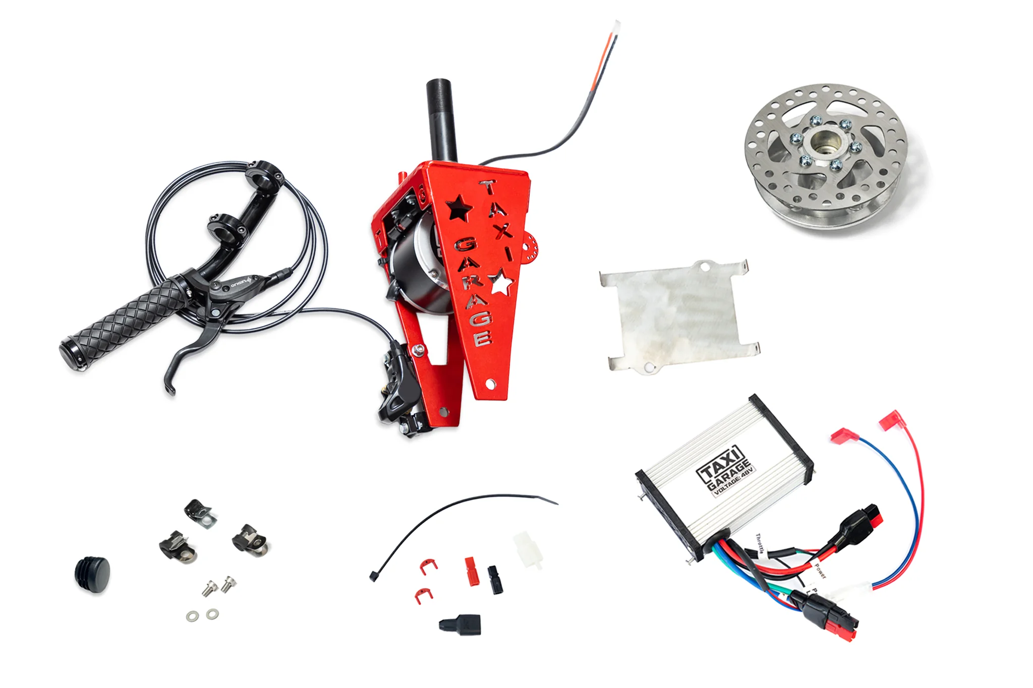 TAXI GARAGE 900W 48v Motor Upgrade - Standard Crazy Cart - Image 7