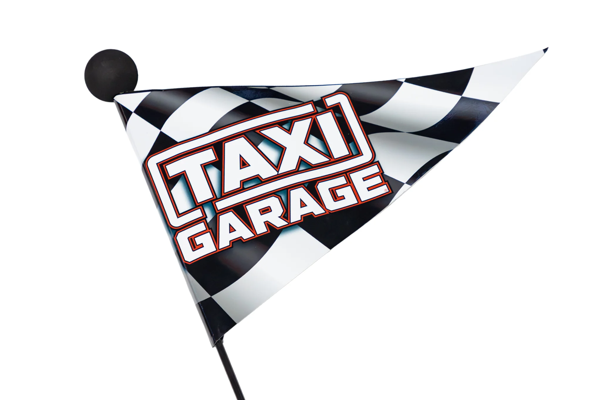 Taxi Garage Crazy Cart Flag - Image 6