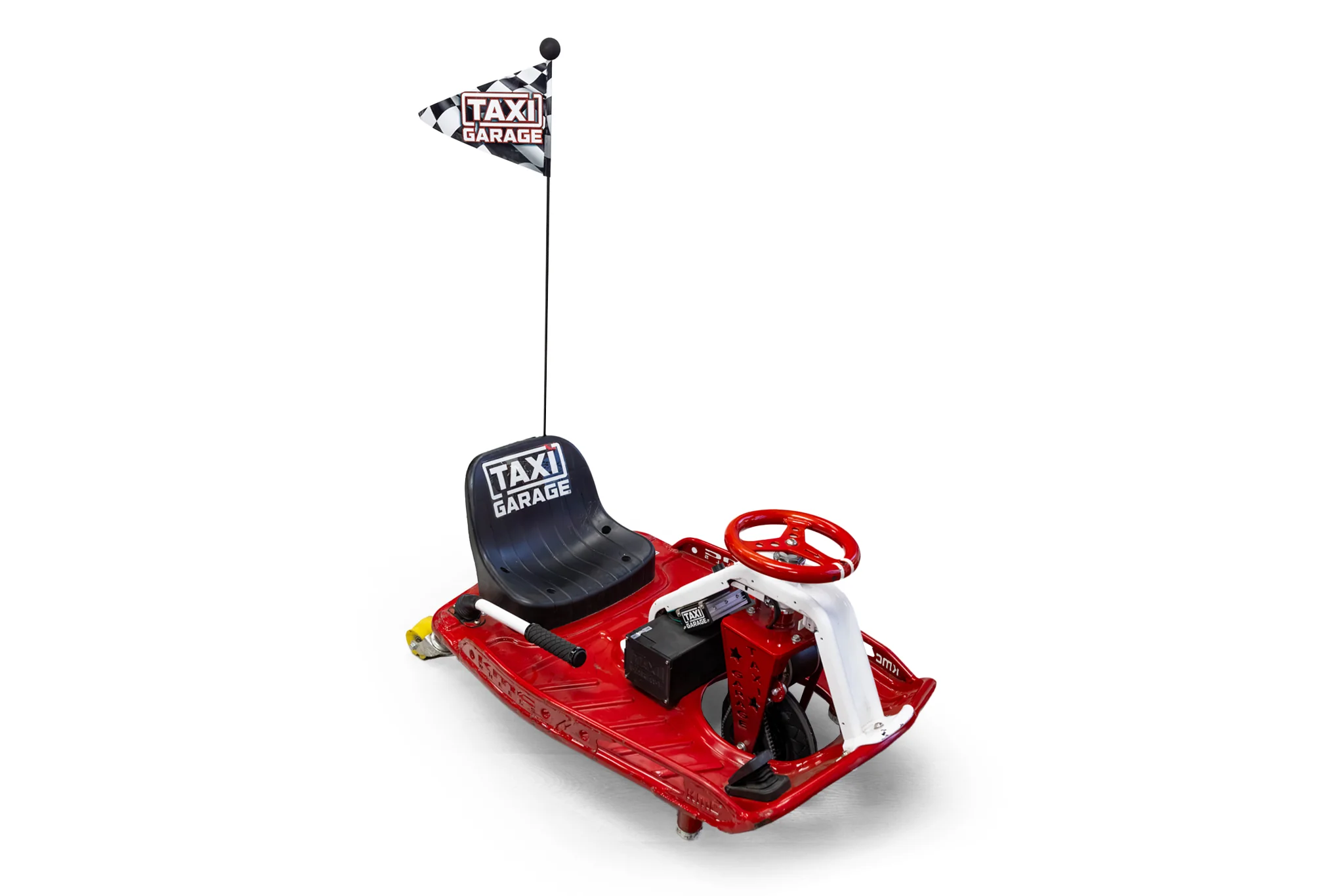Taxi Garage Crazy Cart Flag - Image 8
