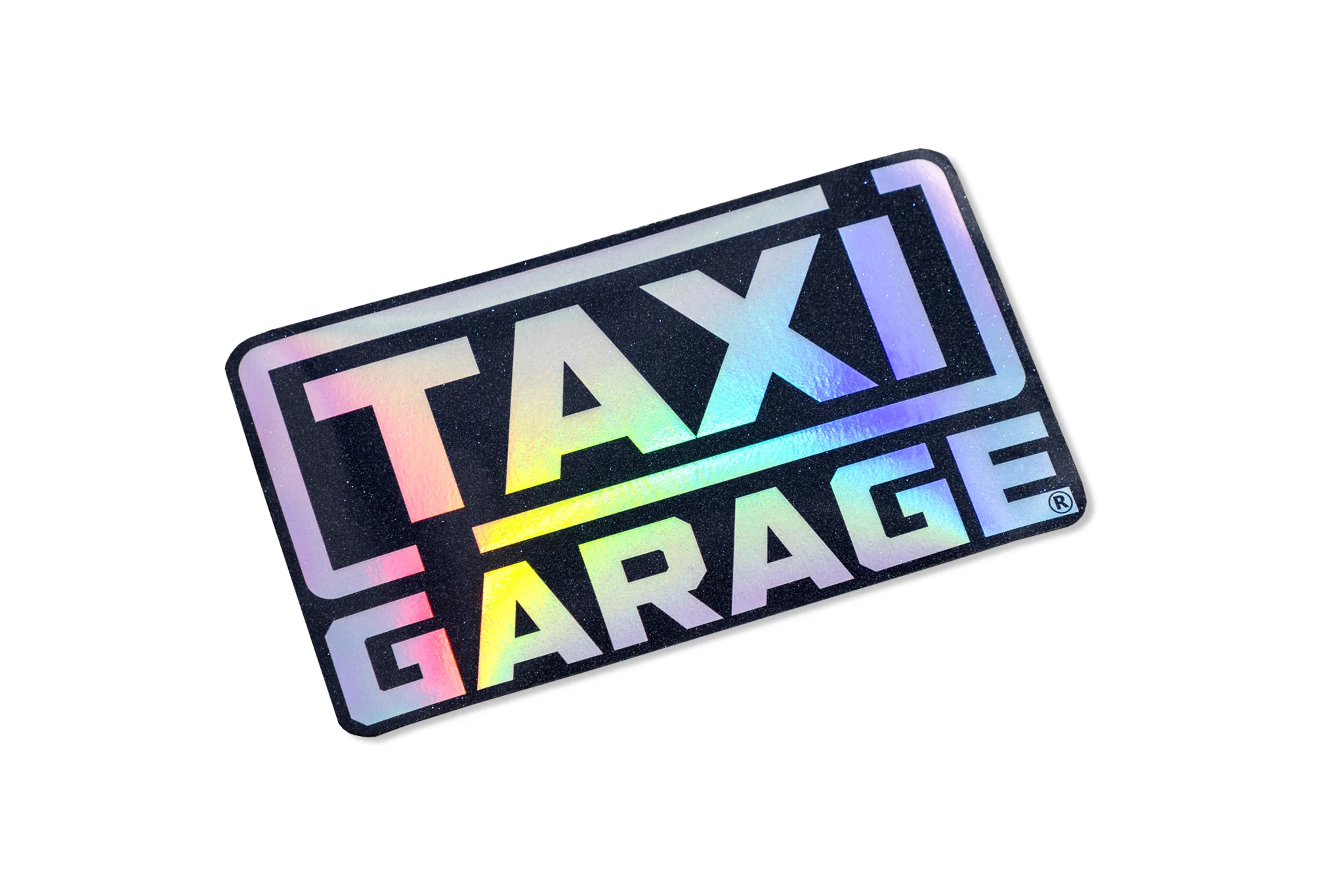 TAXI GARAGE Holographic Seat Decal - Image 2