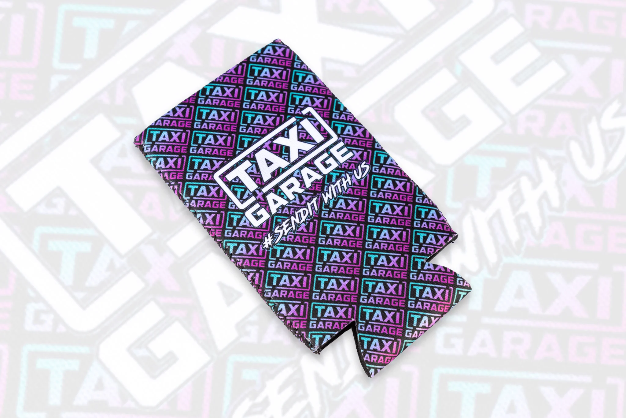 Taxi Garage Slim Koozie - Image 2
