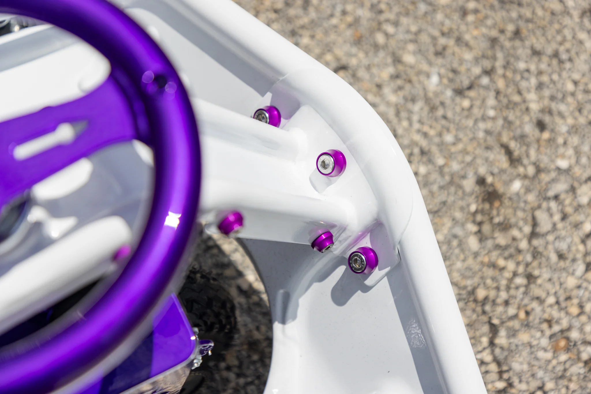 Taxi Garage Stage 4 "White/Purple" Crazy Cart INVENTORY - Image 8