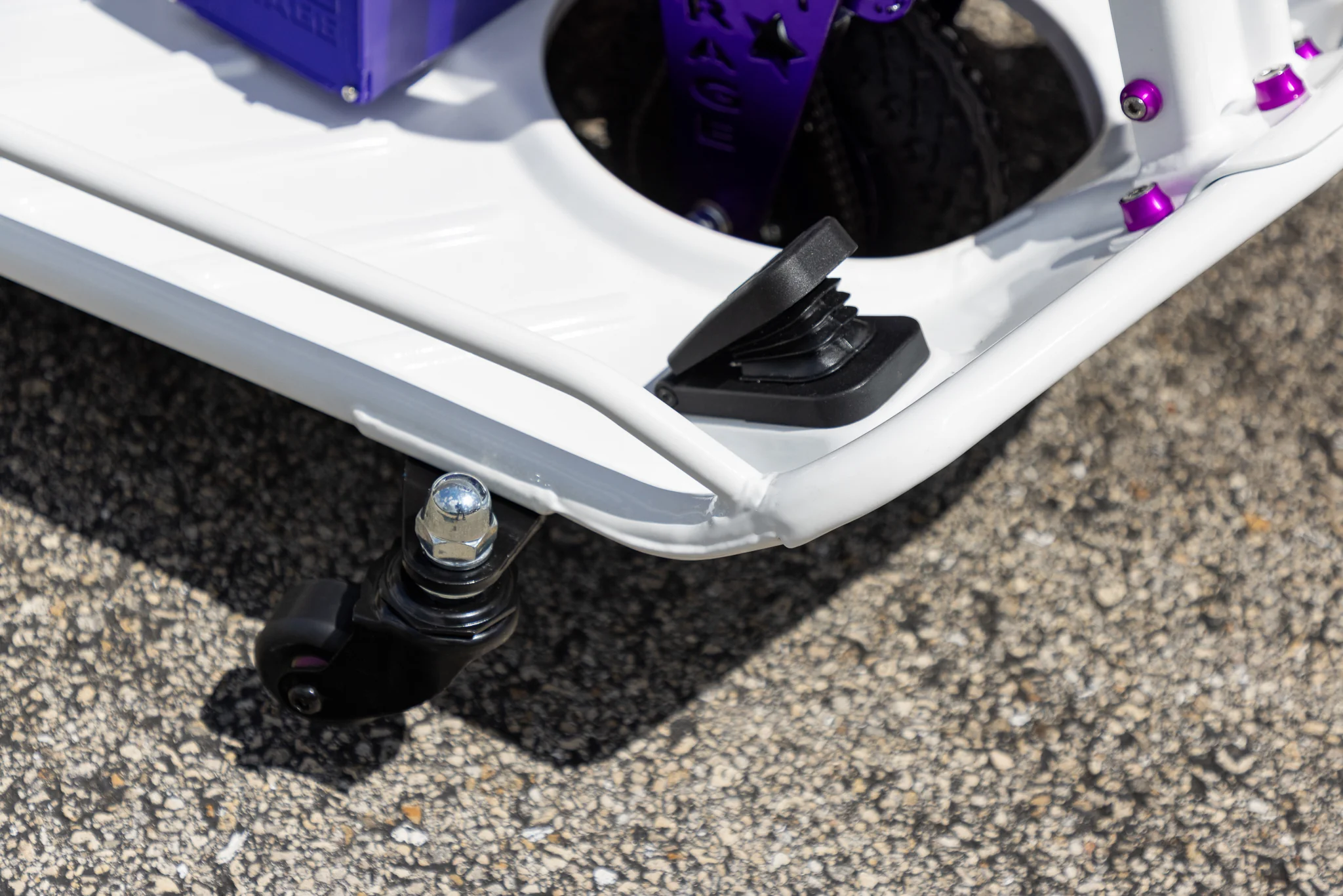 Taxi Garage Stage 4 "White/Purple" Crazy Cart INVENTORY - Image 9