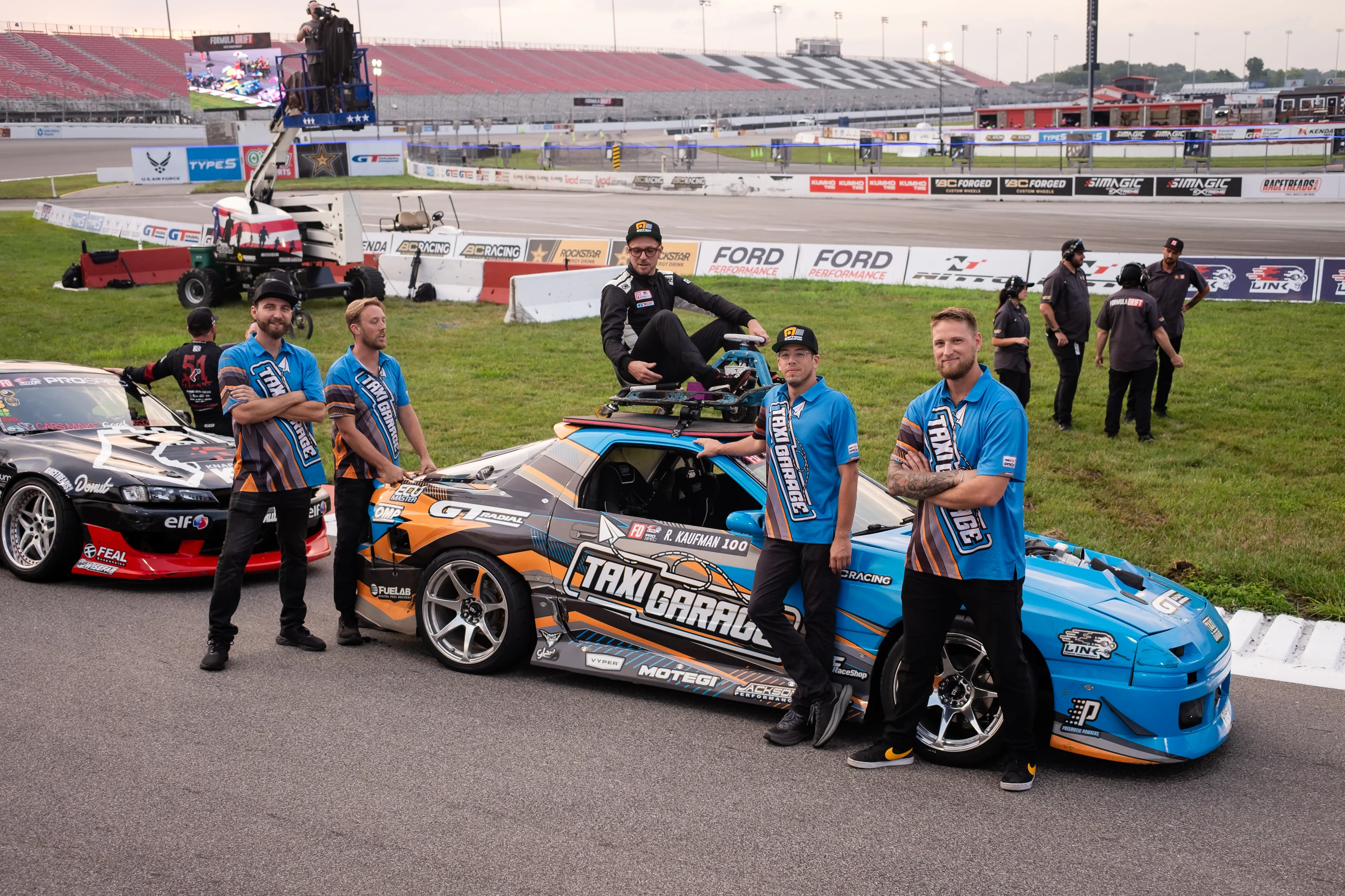 Team Taxi Garage Formula Drift Shirt - Image 4