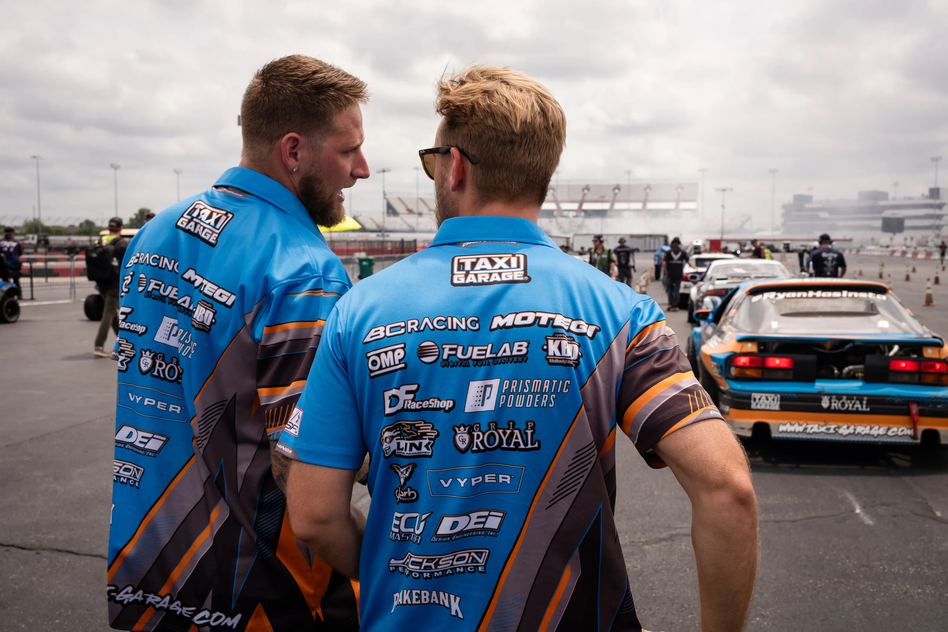 Team Taxi Garage Formula Drift Shirt - Image 5