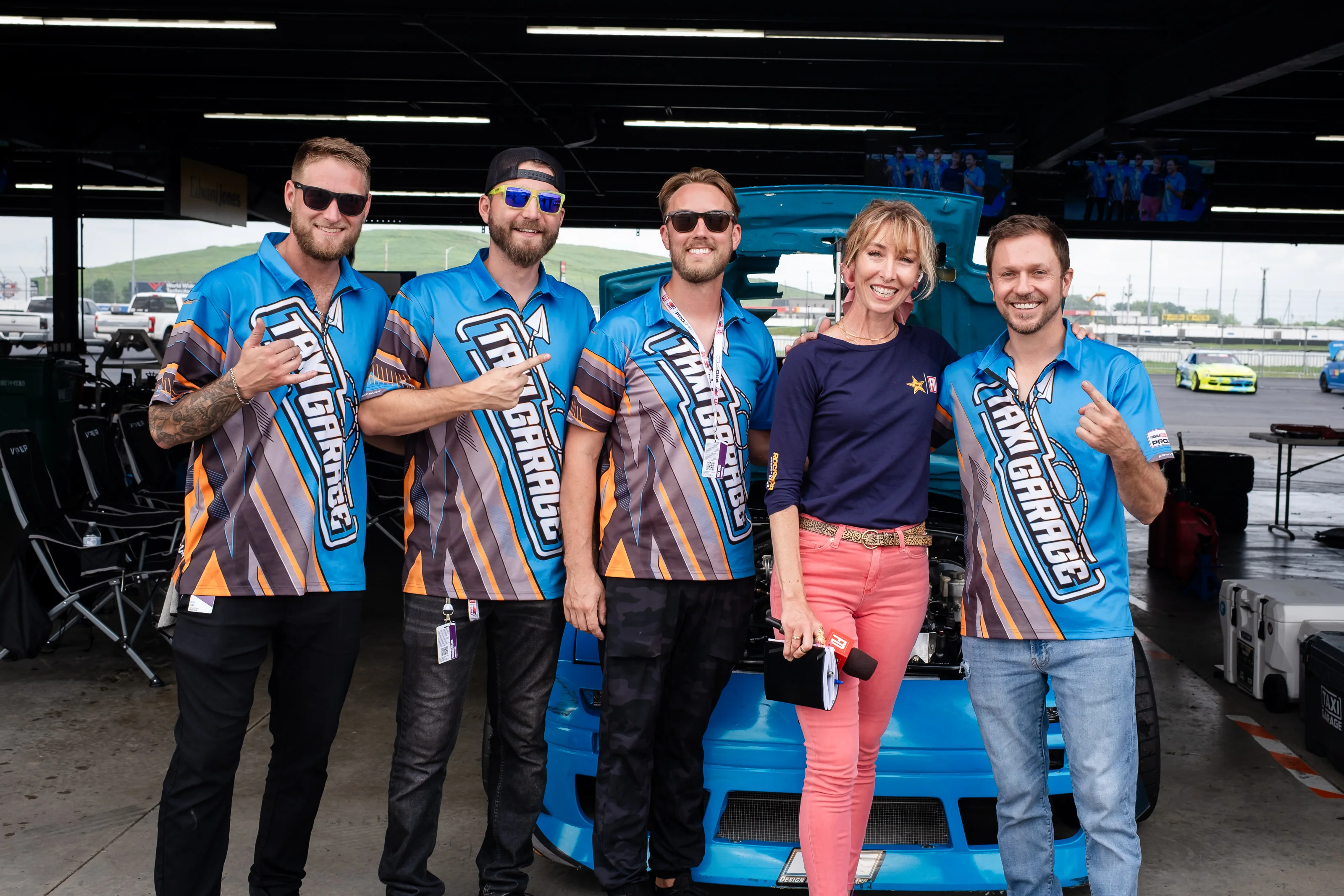 Team Taxi Garage Formula Drift Shirt - Image 6