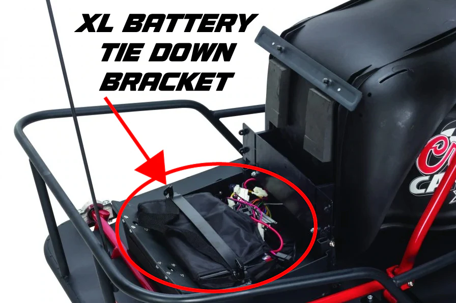 XL Battery Tie Down Bracket