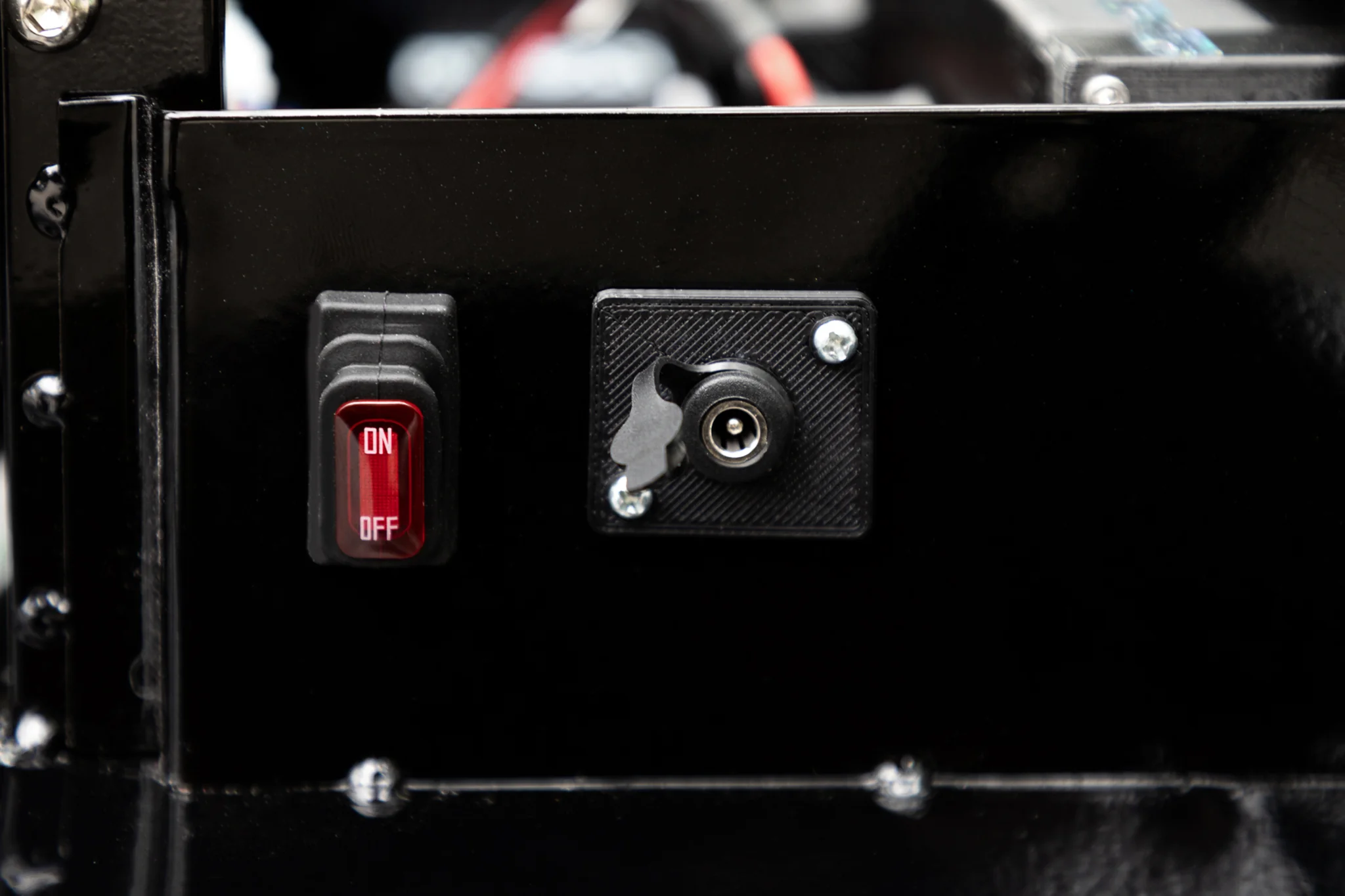 XL Crazy Cart Taxi Garage 48v Charger Port Extender - Image 5