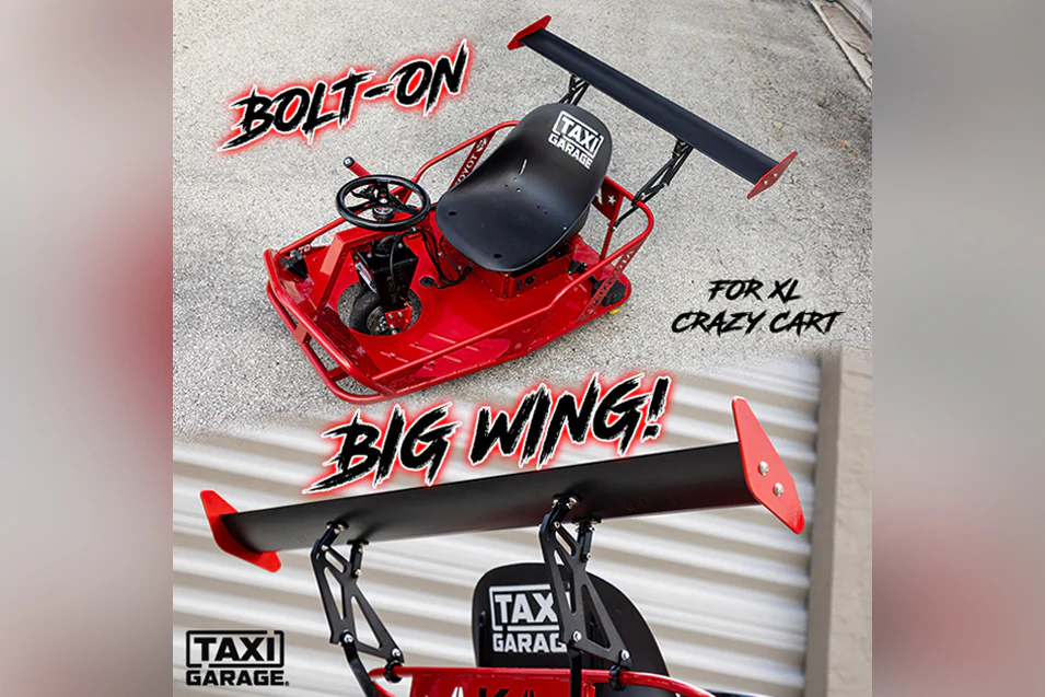 XL Crazy Cart Bolt-on WING - Image 2